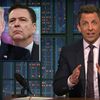 Video: Seth Meyers Can't Believe Trump's 'Crazy' Tweets During Comey Hearing